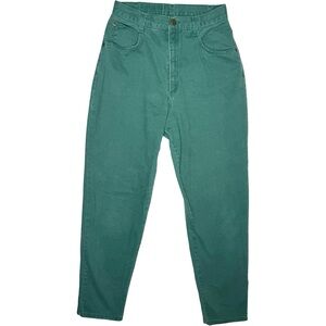 Vintage Hunt Club High-Waisted Green Pants 90s | size 24